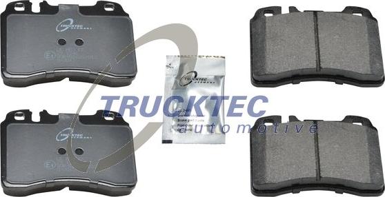 Trucktec Automotive 02.35.102 - Kit de plaquettes de frein, frein à disque cwaw.fr