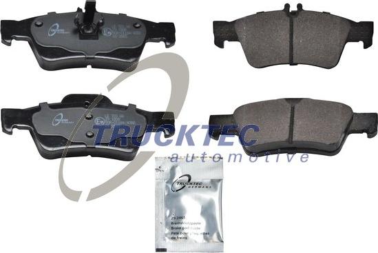 Trucktec Automotive 02.35.115 - Kit de plaquettes de frein, frein à disque cwaw.fr