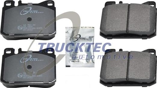 Trucktec Automotive 02.35.112 - Kit de plaquettes de frein, frein à disque cwaw.fr