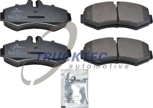 Trucktec Automotive 02.35.117 - Kit de plaquettes de frein, frein à disque cwaw.fr