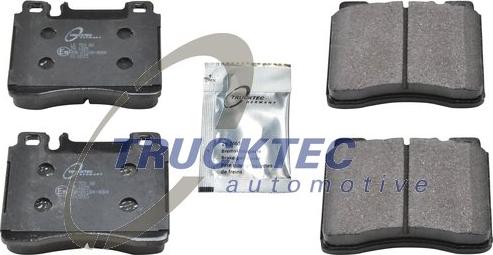 Trucktec Automotive 02.35.129 - Kit de plaquettes de frein, frein à disque cwaw.fr