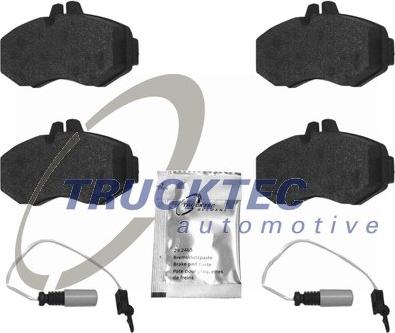 Trucktec Automotive 02.35.123 - Kit de plaquettes de frein, frein à disque cwaw.fr