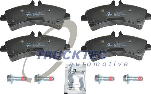 Trucktec Automotive 02.35.200 - Kit de plaquettes de frein, frein à disque cwaw.fr