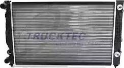 Trucktec Automotive 07.40.045 - Radiateur, refroidissement du moteur cwaw.fr