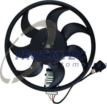 Trucktec Automotive 07.40.072 - Ventilateur, refroidissement du moteur cwaw.fr