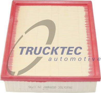 Trucktec Automotive 07.14.018 - Filtre à air cwaw.fr