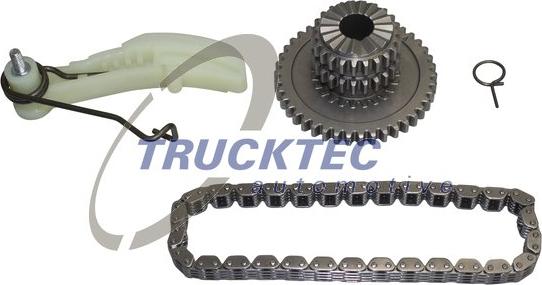 Trucktec Automotive 07.12.168 - Kit de chaînes, commade de pompe à huile cwaw.fr