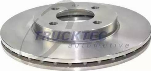 Trucktec Automotive 07.35.041 - Disque de frein cwaw.fr