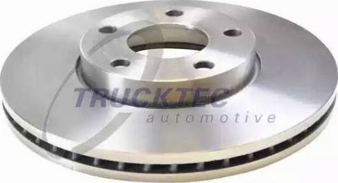 Trucktec Automotive 07.35.043 - Disque de frein cwaw.fr