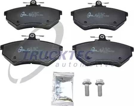 Trucktec Automotive 07.35.019 - Kit de plaquettes de frein, frein à disque cwaw.fr