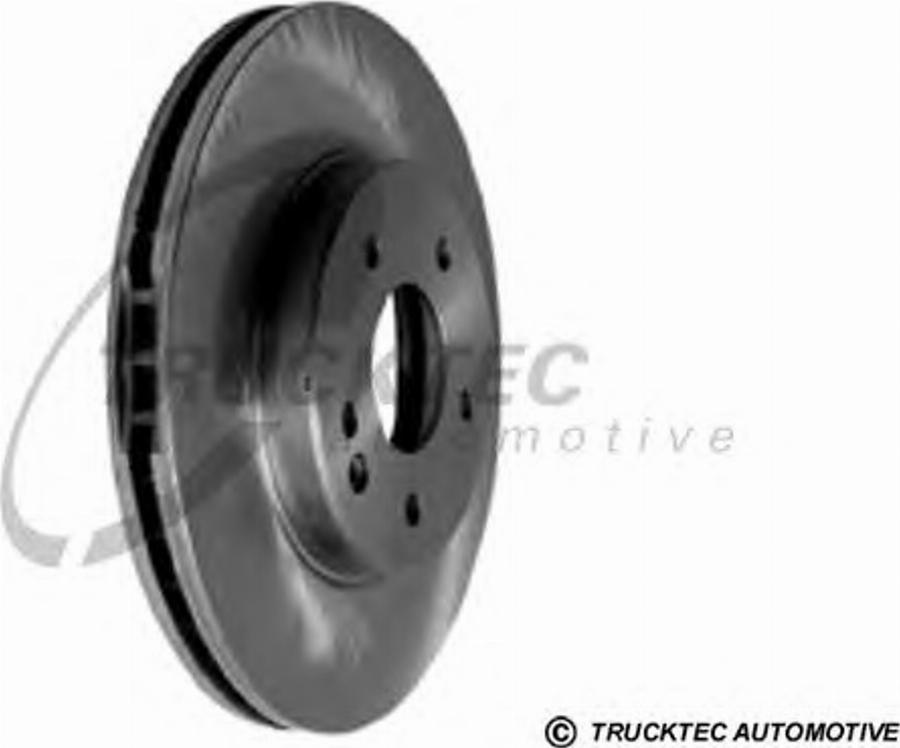 Trucktec Automotive 07.35.088 - Disque de frein cwaw.fr