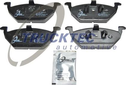 Trucktec Automotive 07.35.141 - Kit de plaquettes de frein, frein à disque cwaw.fr