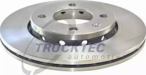 Trucktec Automotive 07.35.100 - Disque de frein cwaw.fr