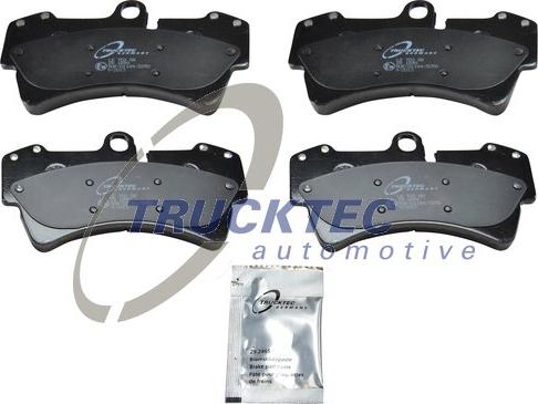 Trucktec Automotive 07.35.112 - Kit de plaquettes de frein, frein à disque cwaw.fr