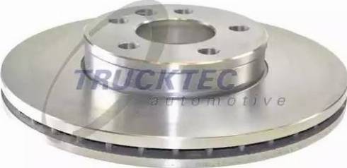 Trucktec Automotive 07.35.186 - Disque de frein cwaw.fr