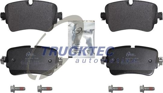 Trucktec Automotive 07.35.315 - Kit de plaquettes de frein, frein à disque cwaw.fr