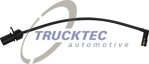 Trucktec Automotive 07.35.370 - Contact d'avertissement, usure des plaquettes de frein cwaw.fr