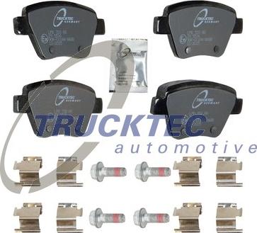 Trucktec Automotive 07.35.247 - Kit de plaquettes de frein, frein à disque cwaw.fr