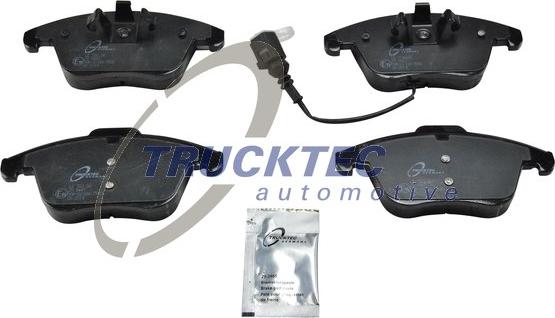 Trucktec Automotive 07.35.235 - Kit de plaquettes de frein, frein à disque cwaw.fr