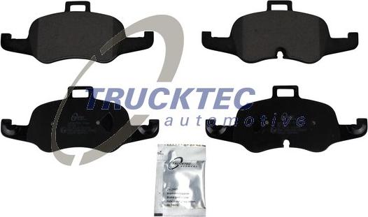 Trucktec Automotive 07.35.274 - Kit de plaquettes de frein, frein à disque cwaw.fr