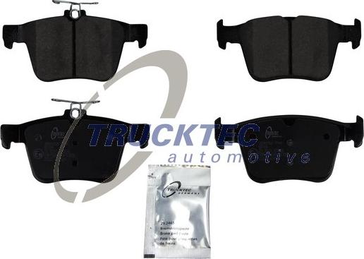 Trucktec Automotive 07.35.275 - Kit de plaquettes de frein, frein à disque cwaw.fr