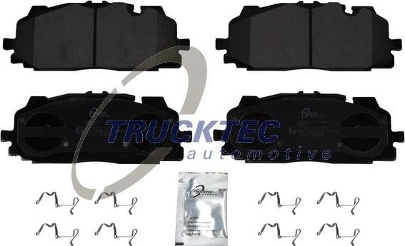 Trucktec Automotive 07.35.273 - Kit de plaquettes de frein, frein à disque cwaw.fr