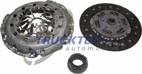 Trucktec Automotive 07.23.154 - Kit d'embrayage cwaw.fr