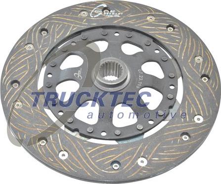 Trucktec Automotive 07.23.113 - Disque d'embrayage cwaw.fr