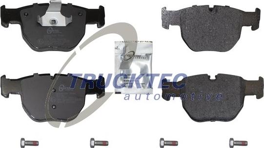 Trucktec Automotive 22.35.118 - Kit de plaquettes de frein, frein à disque cwaw.fr