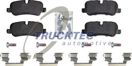 Trucktec Automotive 22.35.120 - Kit de plaquettes de frein, frein à disque cwaw.fr