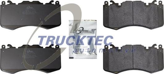 Trucktec Automotive 22.35.123 - Kit de plaquettes de frein, frein à disque cwaw.fr