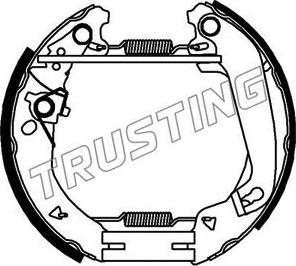 Trusting 644.0 - Jeu de mâchoires de frein cwaw.fr