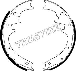 Trusting 040.154 - Jeu de mâchoires de frein cwaw.fr