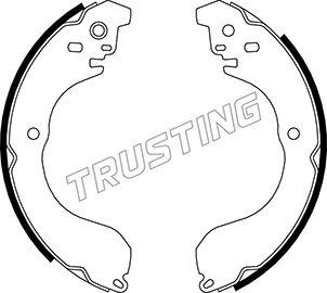 Trusting 067.199 - Jeu de mâchoires de frein cwaw.fr