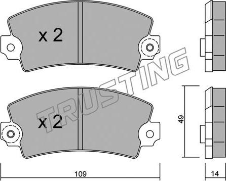 Galfer 20065 - Kit de plaquettes de frein, frein à disque cwaw.fr