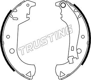 Trusting 034.105Y - Jeu de mâchoires de frein cwaw.fr