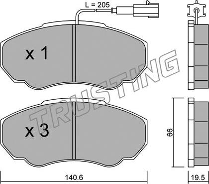 BENDIX 573113B - Kit de plaquettes de frein, frein à disque cwaw.fr