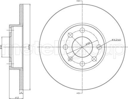 SBS 5815203629 - Disque de frein cwaw.fr