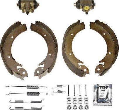 TRW BK1940 - Jeu de mâchoires de frein cwaw.fr