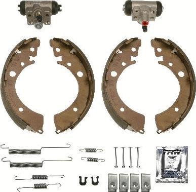 TRW BK1974 - Jeu de mâchoires de frein cwaw.fr