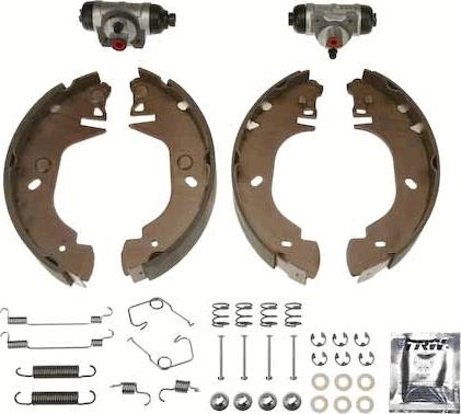 TRW BK1682 - Jeu de mâchoires de frein cwaw.fr