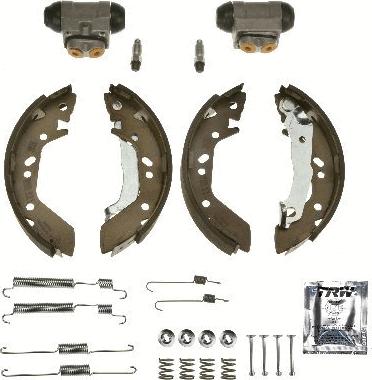 TRW BK2609 - Jeu de mâchoires de frein cwaw.fr