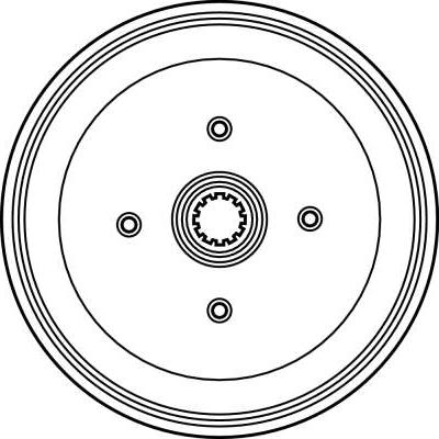 TRW DB4037 - Tambour de frein cwaw.fr
