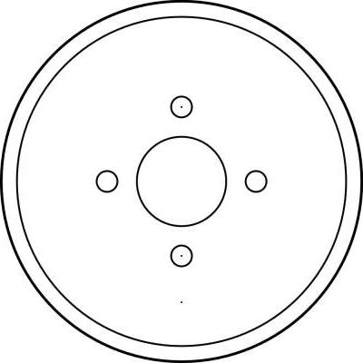 TRW DB4216 - Tambour de frein cwaw.fr