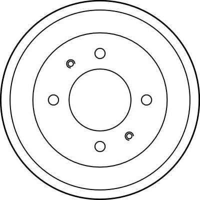 TRW DB4225 - Tambour de frein cwaw.fr