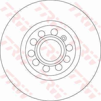 TRW DF4464 - Disque de frein cwaw.fr