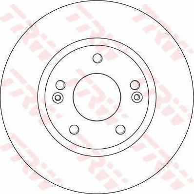 TRW DF4408 - Disque de frein cwaw.fr