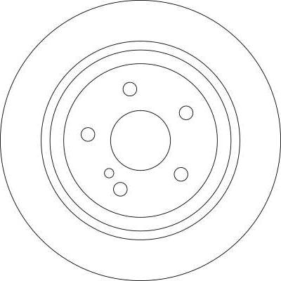 TRW DF4437 - Disque de frein cwaw.fr