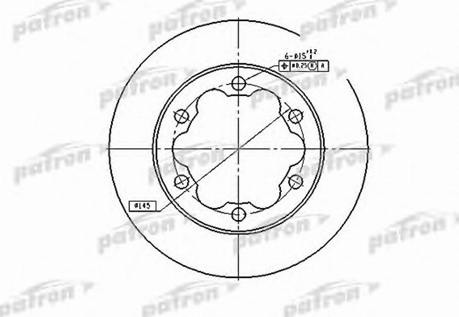 TRW DF4089BPS - Disque de frein cwaw.fr