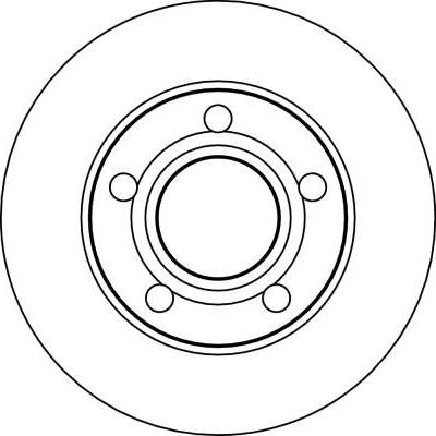 TRW DF4026 - Disque de frein cwaw.fr